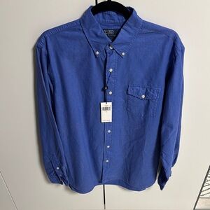 Polo by Ralph Lauren Men's Blue Shirt